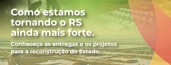 Banner de Entrega de Projetos Reconstrução